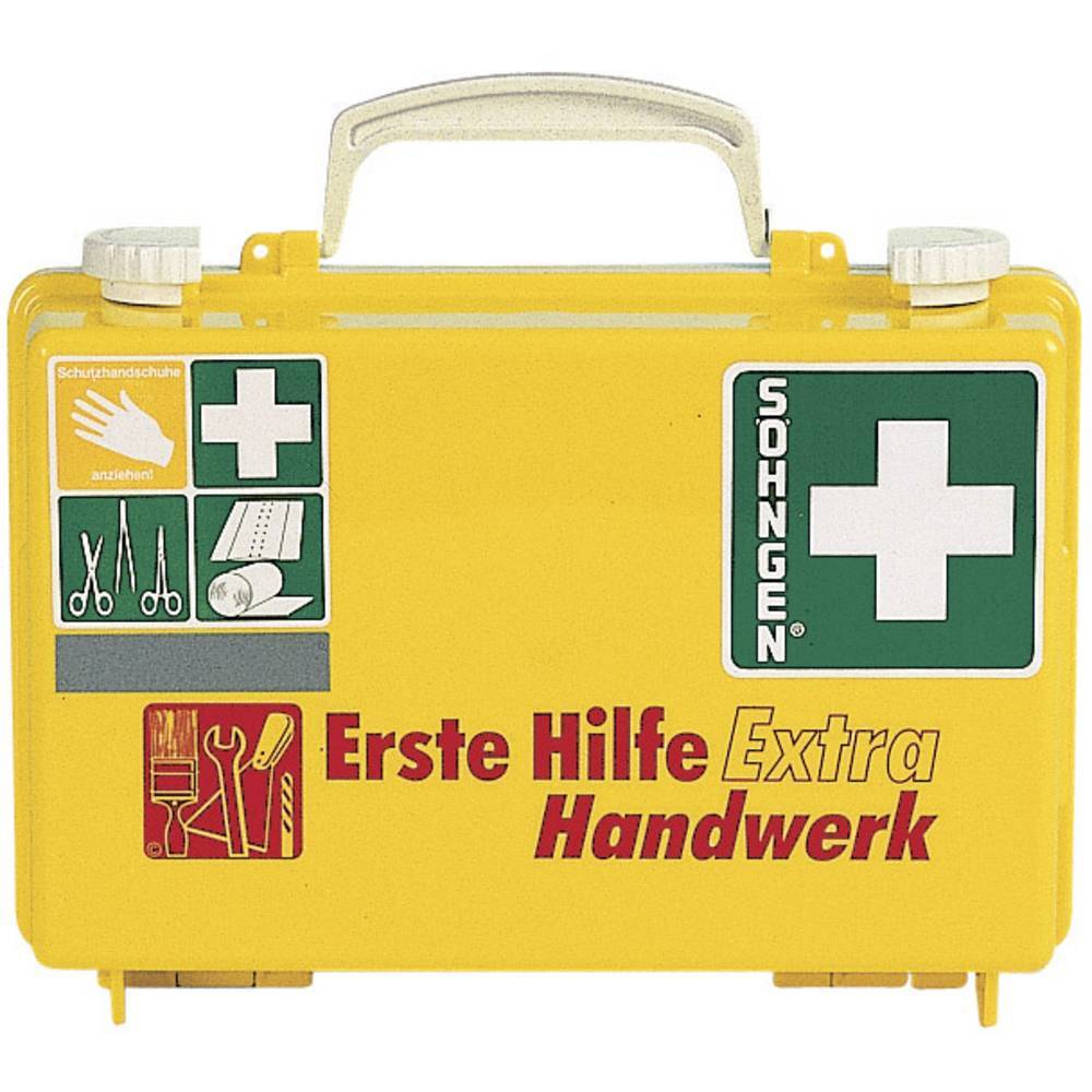 Söhngen 0320125 KIT primo soccorso in valigetta EXTRA officina DIN 13157
