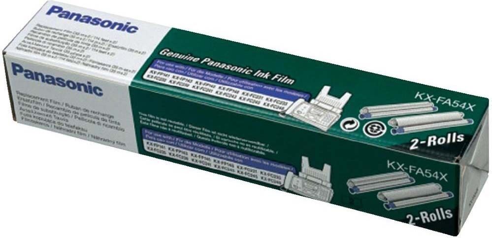 Panasonic KXFA54X Pellicola Colore Trasferimento Termico confezione pz 2