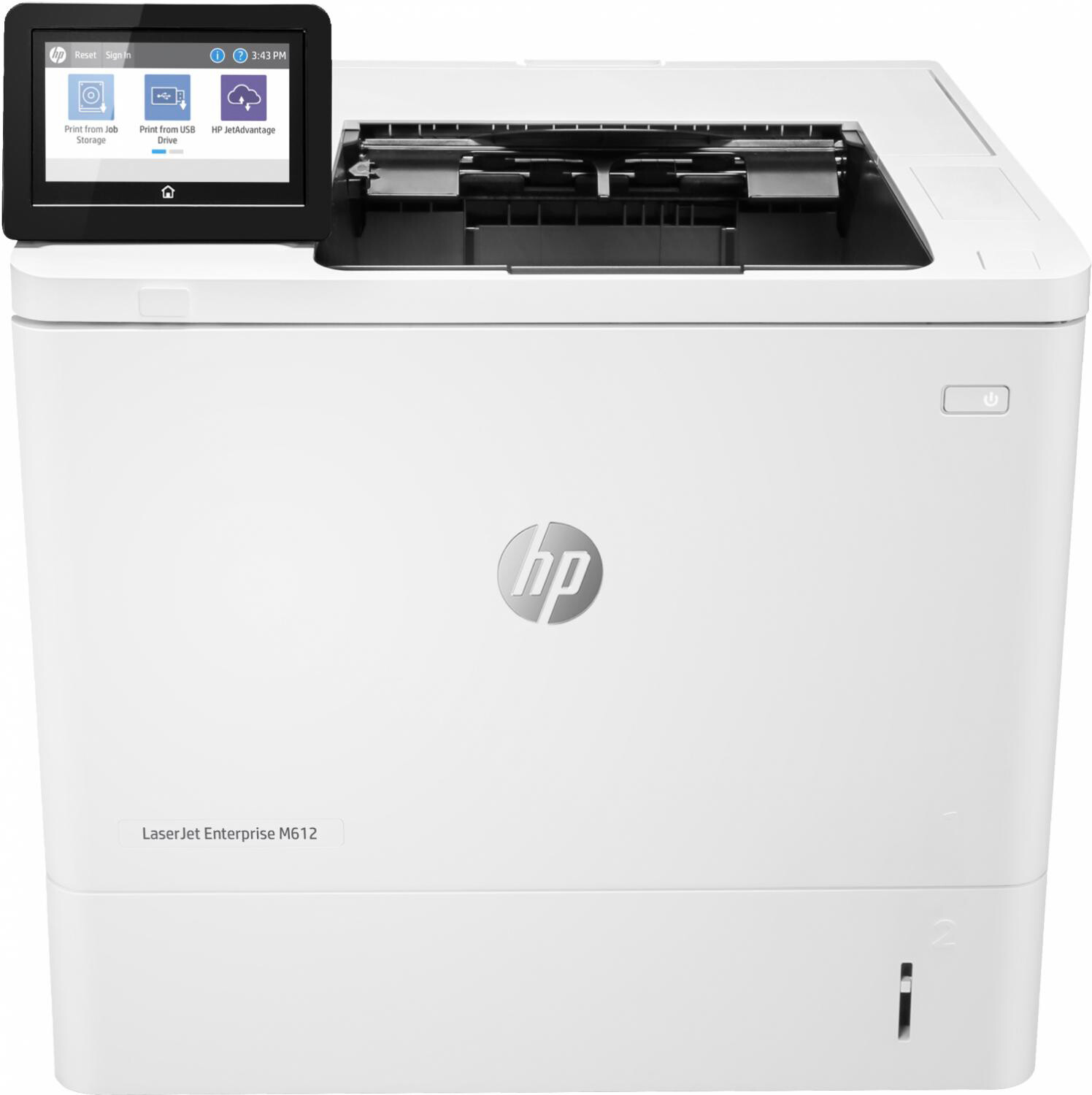 HP Stampante Laser Bianco e nero 71 ppm LAN colore Bianco M612dn