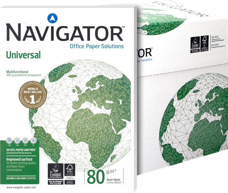 Carta per stampante A4 NAVIGATOR Premium 80 GR 15 RISME 5000 FOGLI IN OFFERTA  !