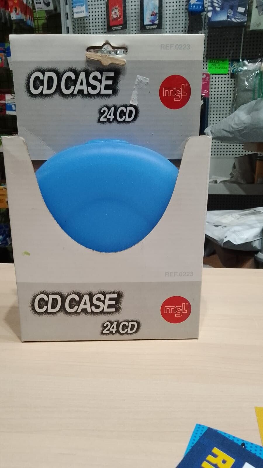 PORTA CD RIGIDO 24 POSTI Made in Italy