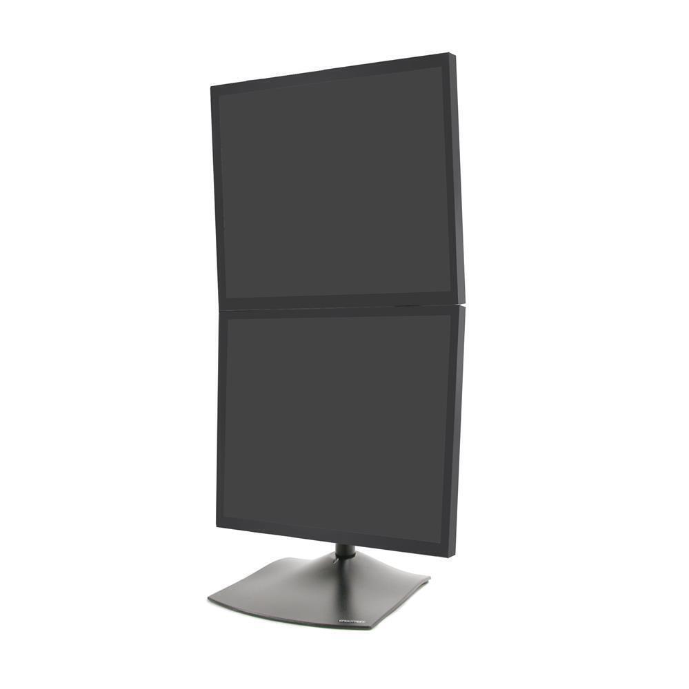 Ergotron DS Series DS100 Dual Monitor Desk Stand, Vertical 61 cm [24] Nero (Ergo