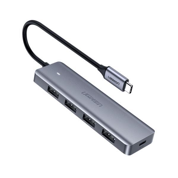 UGREEN HUB USB3.0 - 4 porte USB3.0 e USB-C Power Supply