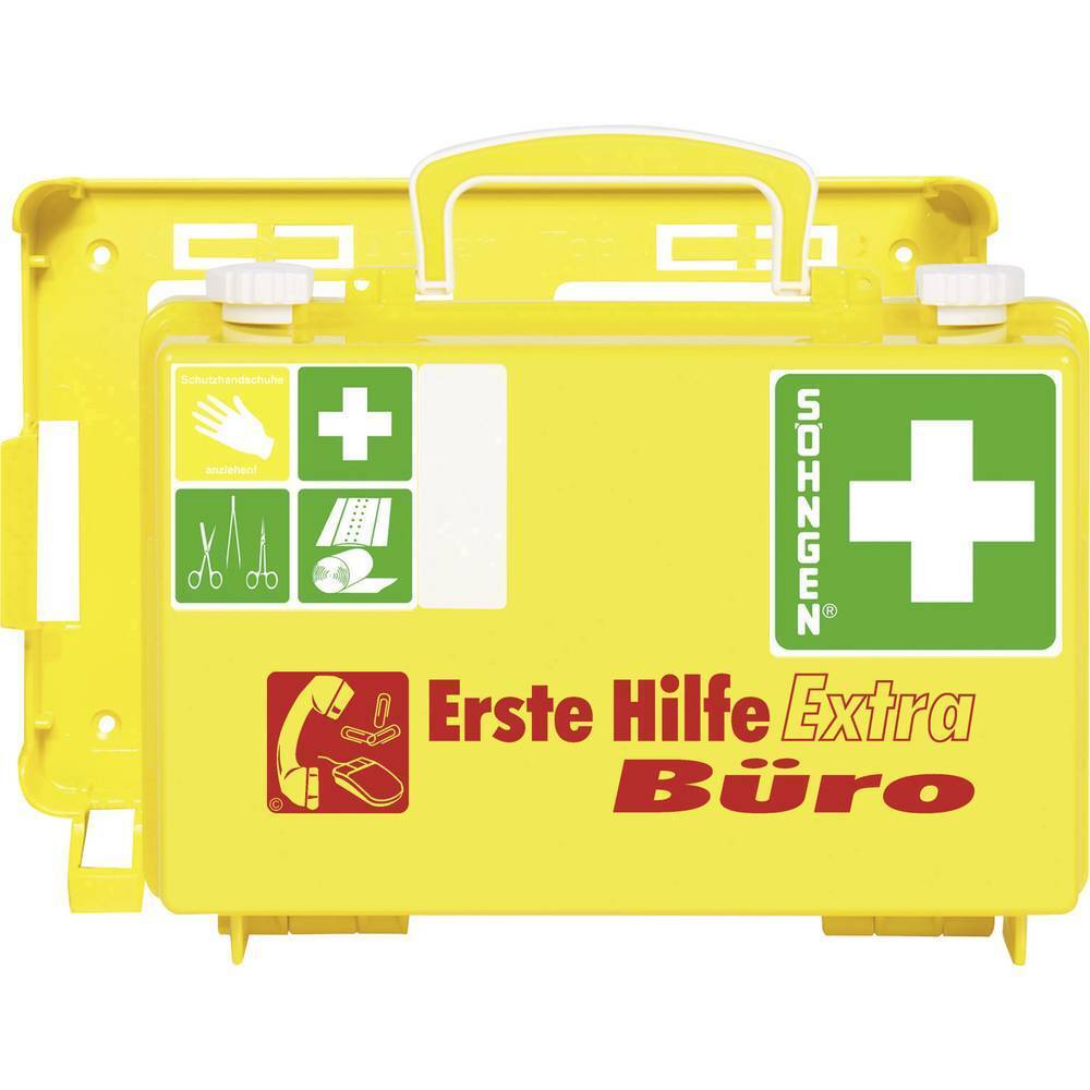 Söhngen 0320126 KIT primo soccorso in valigetta EXTRA ufficio DIN 13157