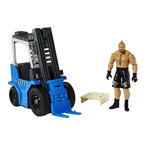 WWE - Wrekkin Muletto Slam 'N Stack, Funzionante, con parti che si (i5m)