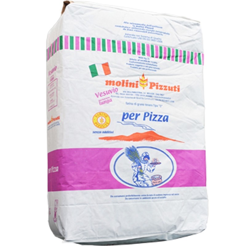 Farina Pizzuti Vesuvio "0" Kg. 25 - Per pizza
