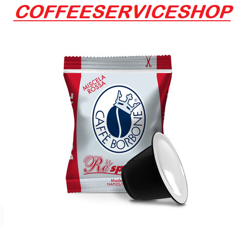 300 CAPSULE CAFFE' BORBONE RESPRESSO RED COMPATIBILI NESPRESSO
