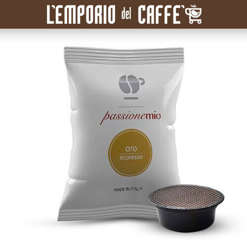 LOLLO CAFFE' PASSIONEMIO 600 CAPSULE  ESPRESSO ORO COMPATIBILE A MODO MIO