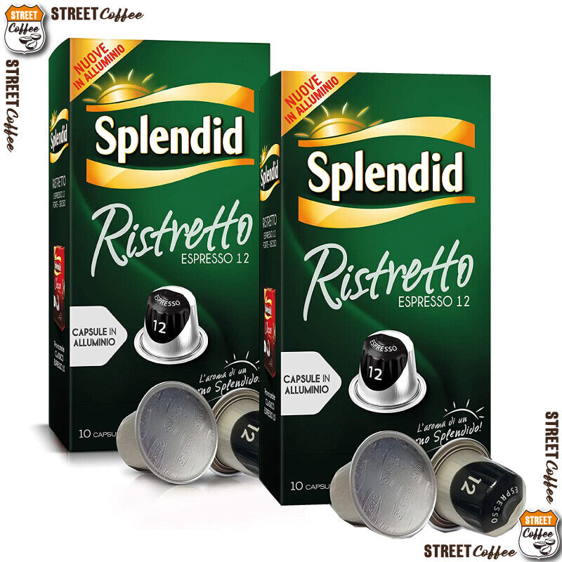500 Cialde Capsule Caffè Splendid Miscela Ristretto compatibili Nespresso