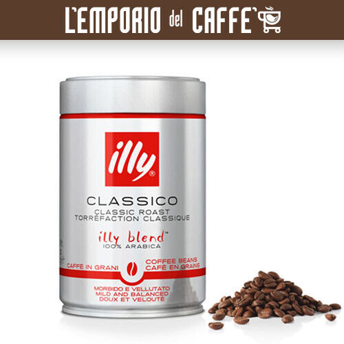 Caffe illy in Grani Beans TOSTATO CLASSICO Rossa 100% Arabica Gusto Morbido 3Kg