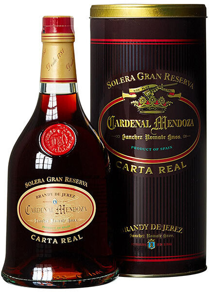 CARDENAL MENDOZA CARTA REAL SOLERA GRAN RESERVA 70 CL ASTUCCIATO