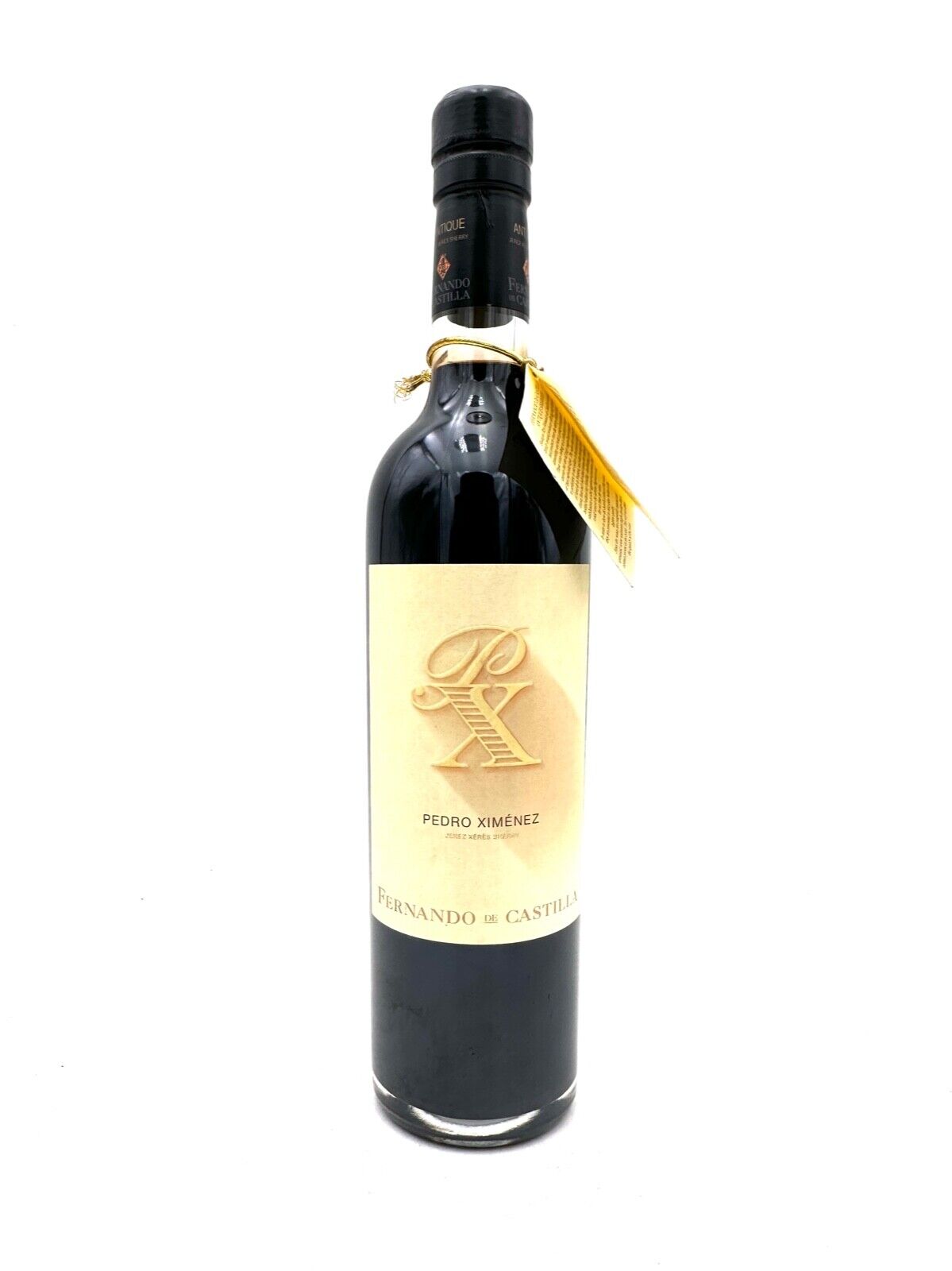 SHERRY ANTIQUE PEDRO XIMENEZ - FERNANDO DE CASTILLA - 0,5L 15%