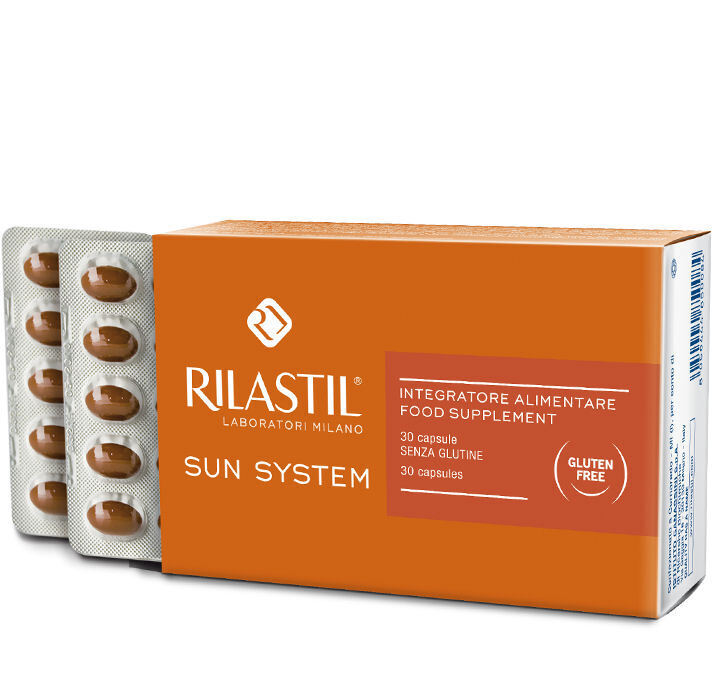 Sun System Integratore Alimentare Rilastil® 30 Capsule