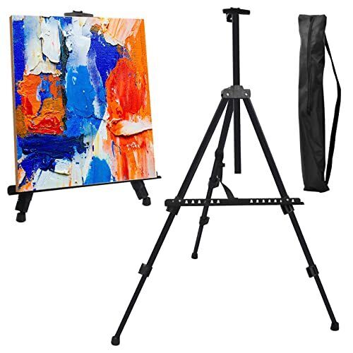 Pinsheng Cavalletto da Pittura, 50 to 160 cm Cavalletto per Dipingere per (X2K)
