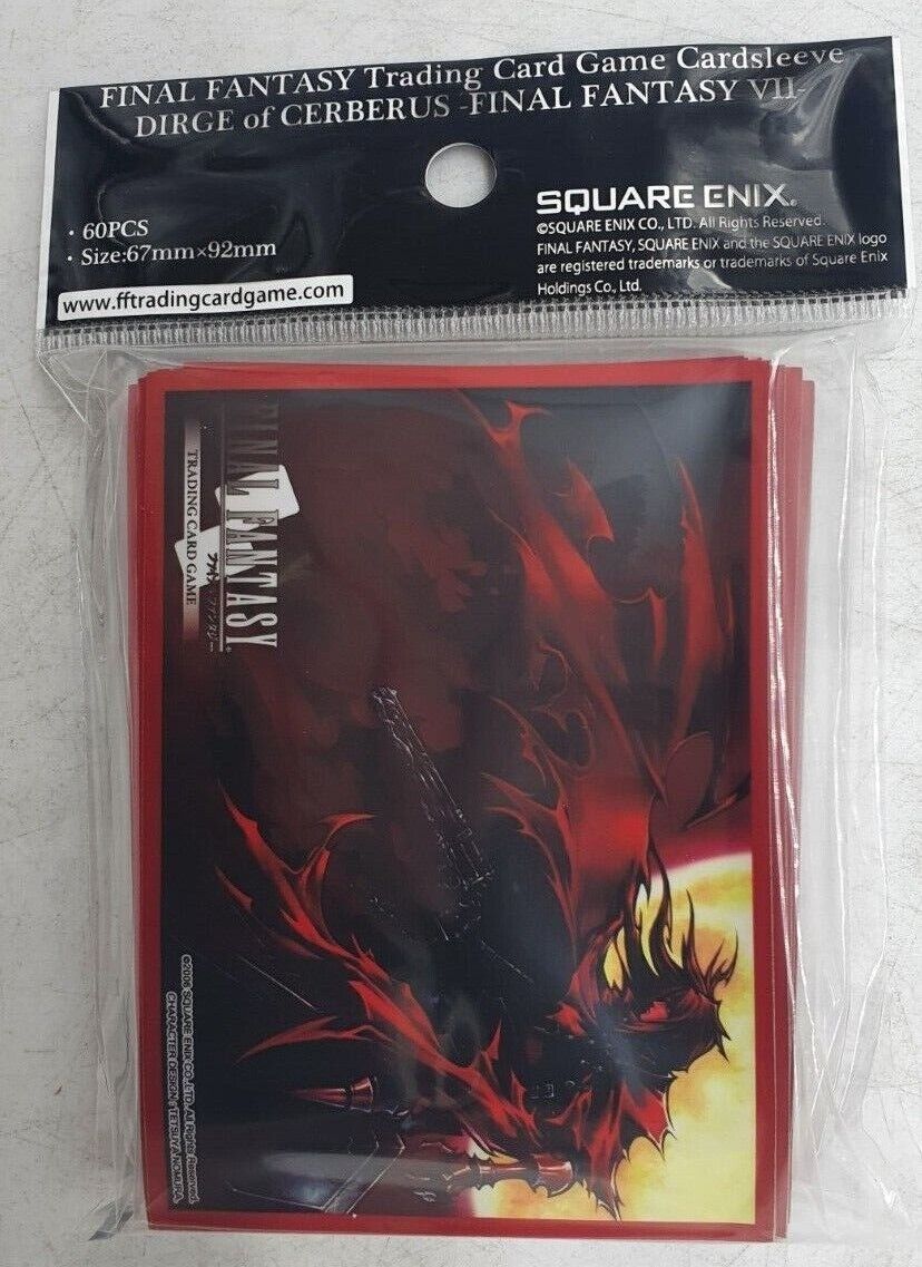Final Fantasy TCG Ponte Protezione Maniche (Confezione 60) New ~ Dirge Of