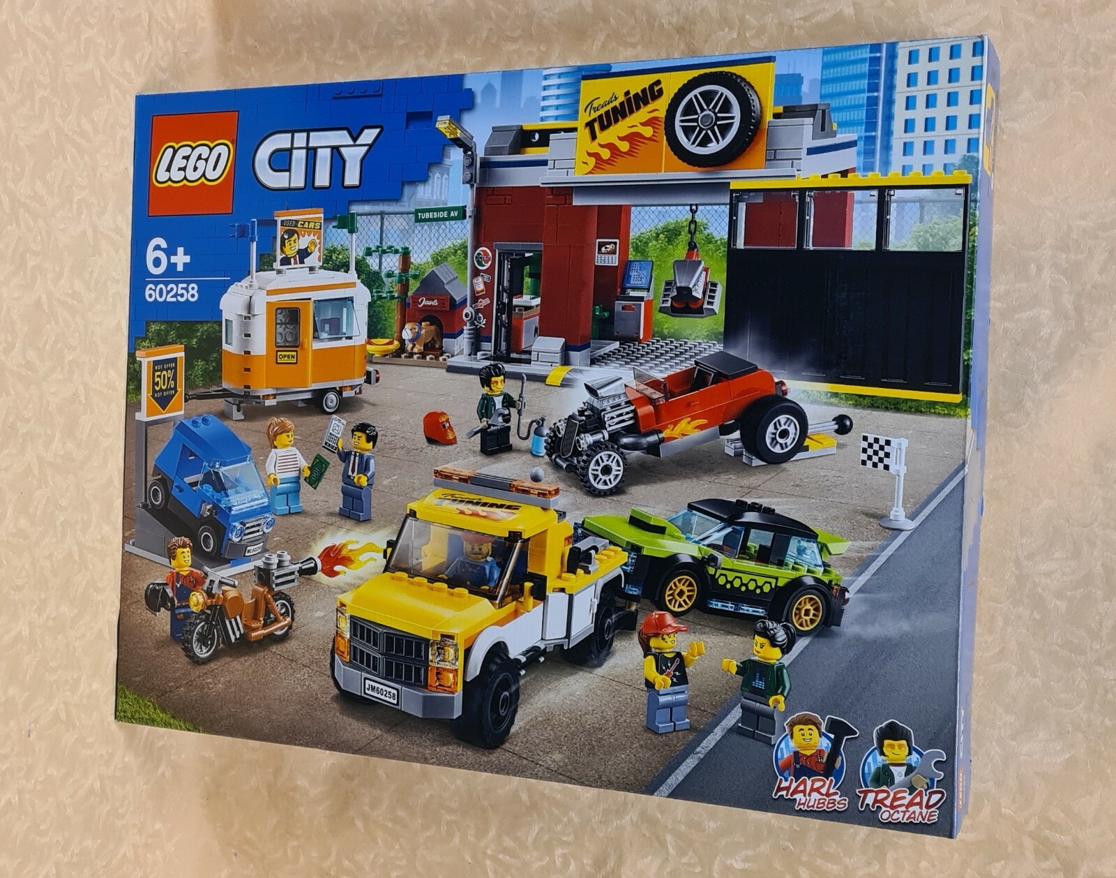 LEGO CITY 60258 AUTOFFICINA 6-12 anni cod.25589