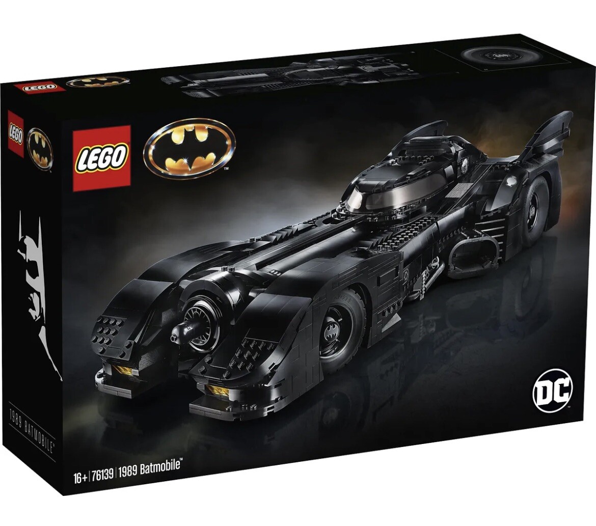 Lego Dc Comics Super Heroes 1989 Batmobile 76139-Lego INTROVABILE!