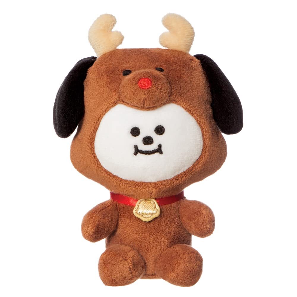Aurora, 61496, BT21 Official Merchandise CHIMMY Winter, Soft Toy, Brown and whit