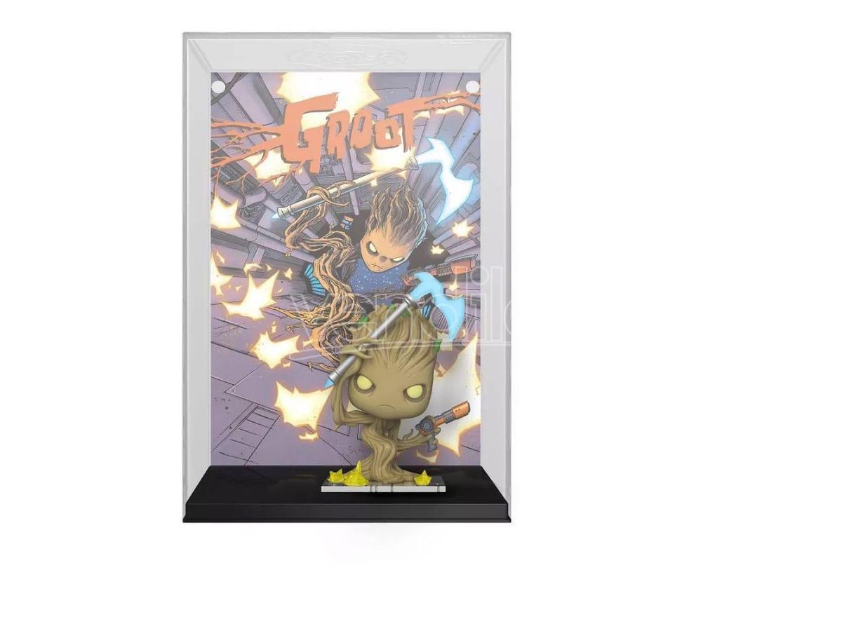 Marvel Groot Funko Pop! Comic Cover Vinile Figura Groot 9 Cm