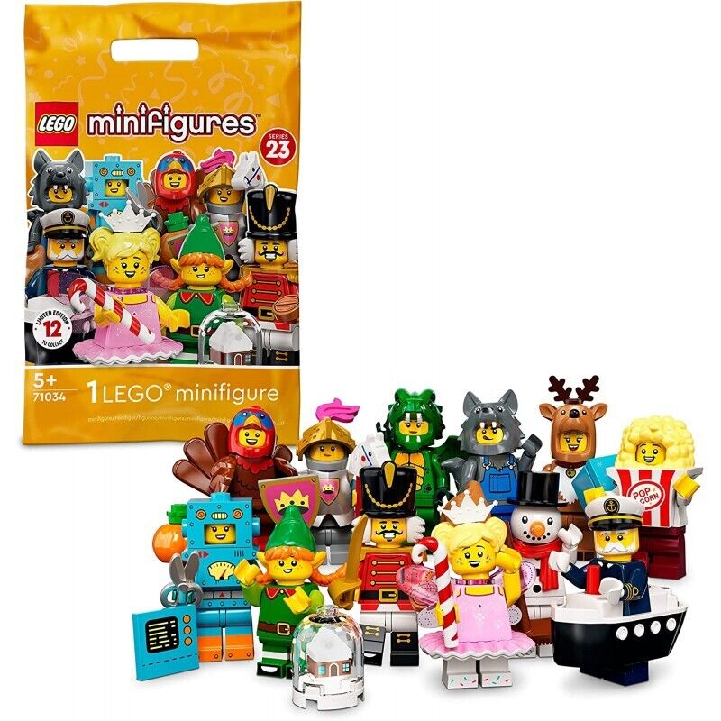G3 - LEGO 71034 - Minifigures Serie 23 - Bustina Nuova e Sigillata - 2022