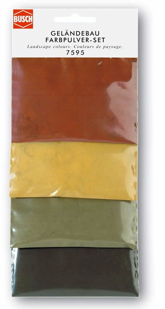 Busch 7595 Tutti Scala Mortaio Colore Polvere Set
