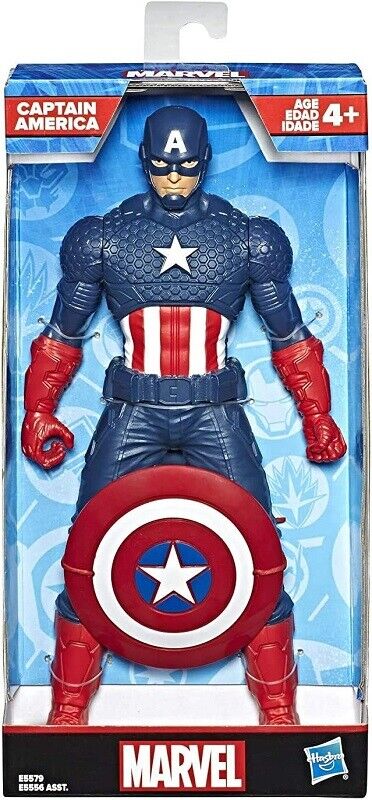 Hasbro Capitan America Action Figure con Scudo Marvel