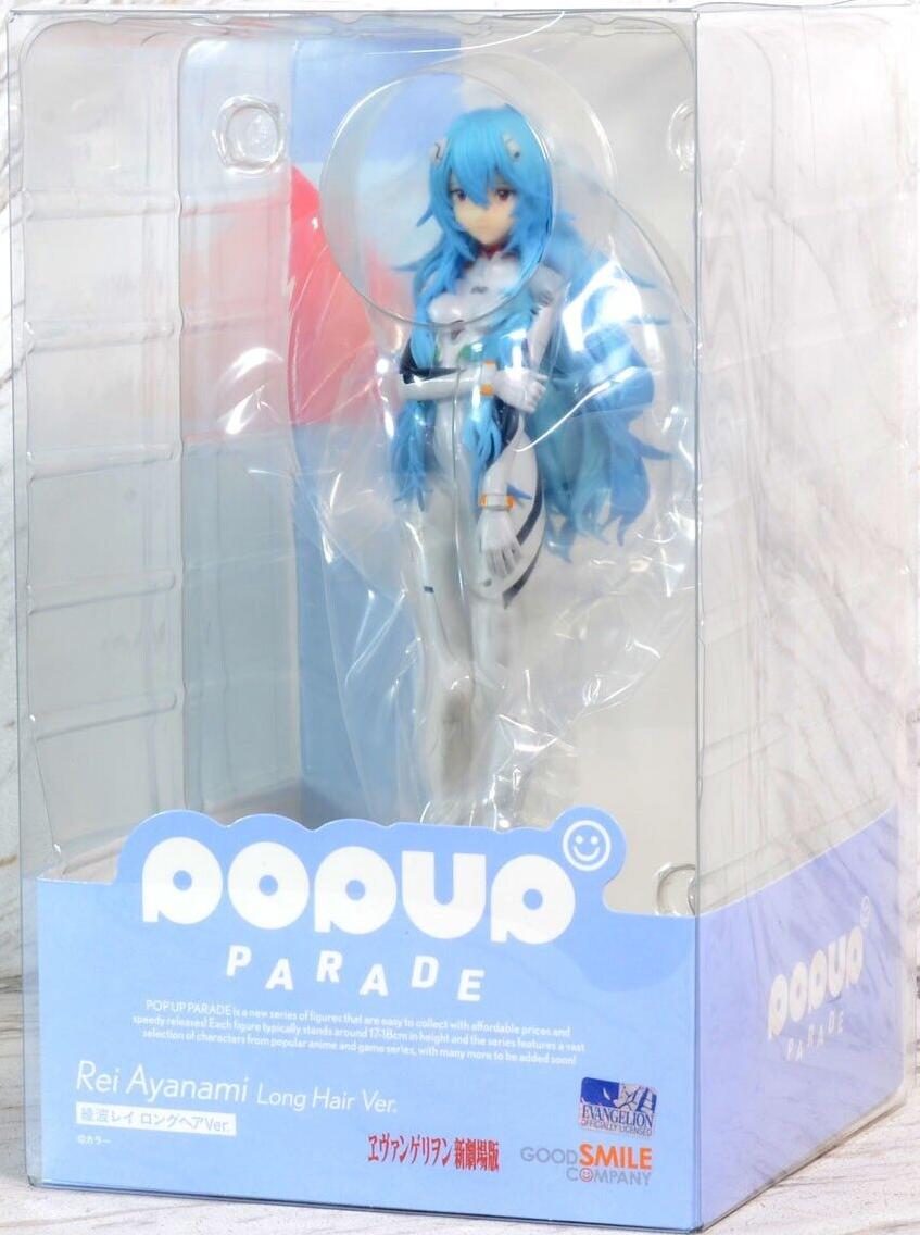 Rebuild of Evangelion Rei Ayanami Long Hair Ver Good Smile Company POP Up Parade