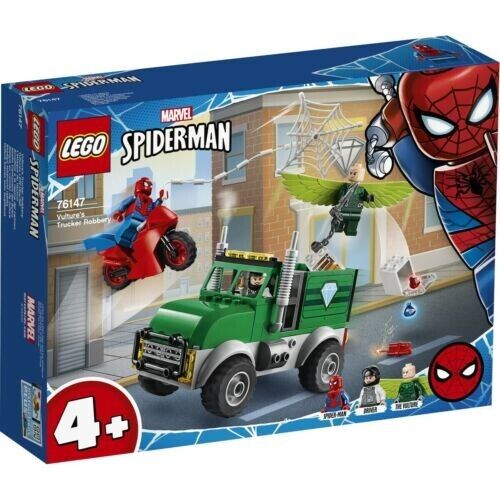 LEGO MARVEL SPIDERMAN AVVOLTOIO E LA RAPINA DEL CAMION PEZZI 93 AGE 4+ ART 76147