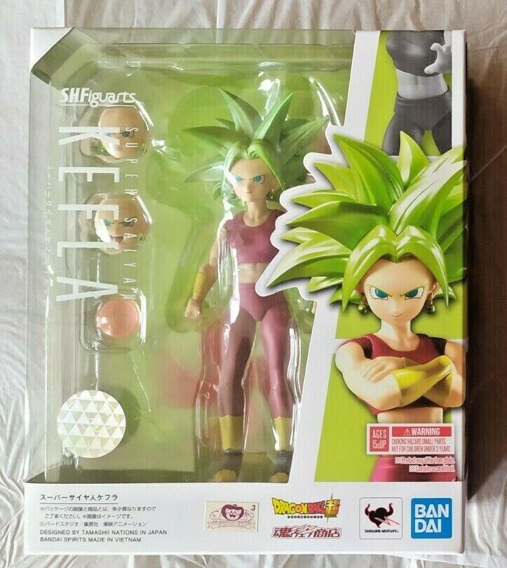 Bandai Dragon Ball Super S.H. Figuarts Super Saiyan Kefla 13 cm NUOVA NEW