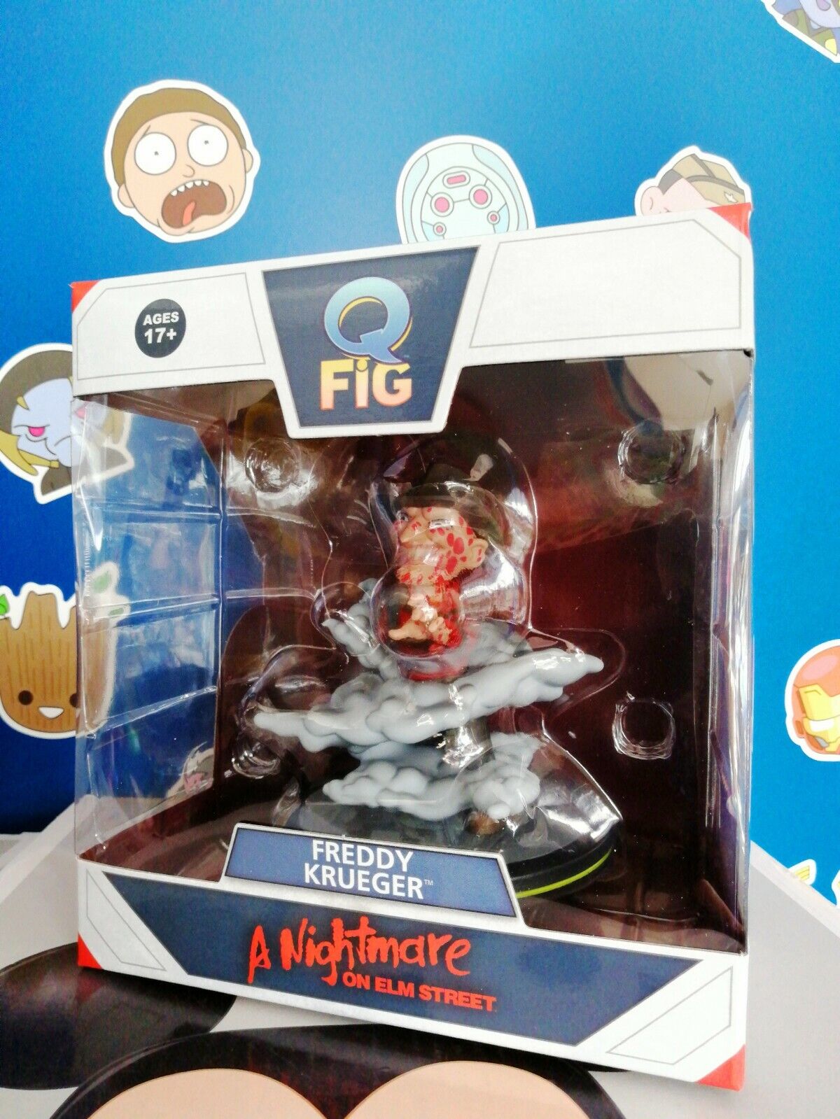 Nightmare On Elm Street Freddy Krueger Q-Fig PVC Figure QUANTUM MECHANIX