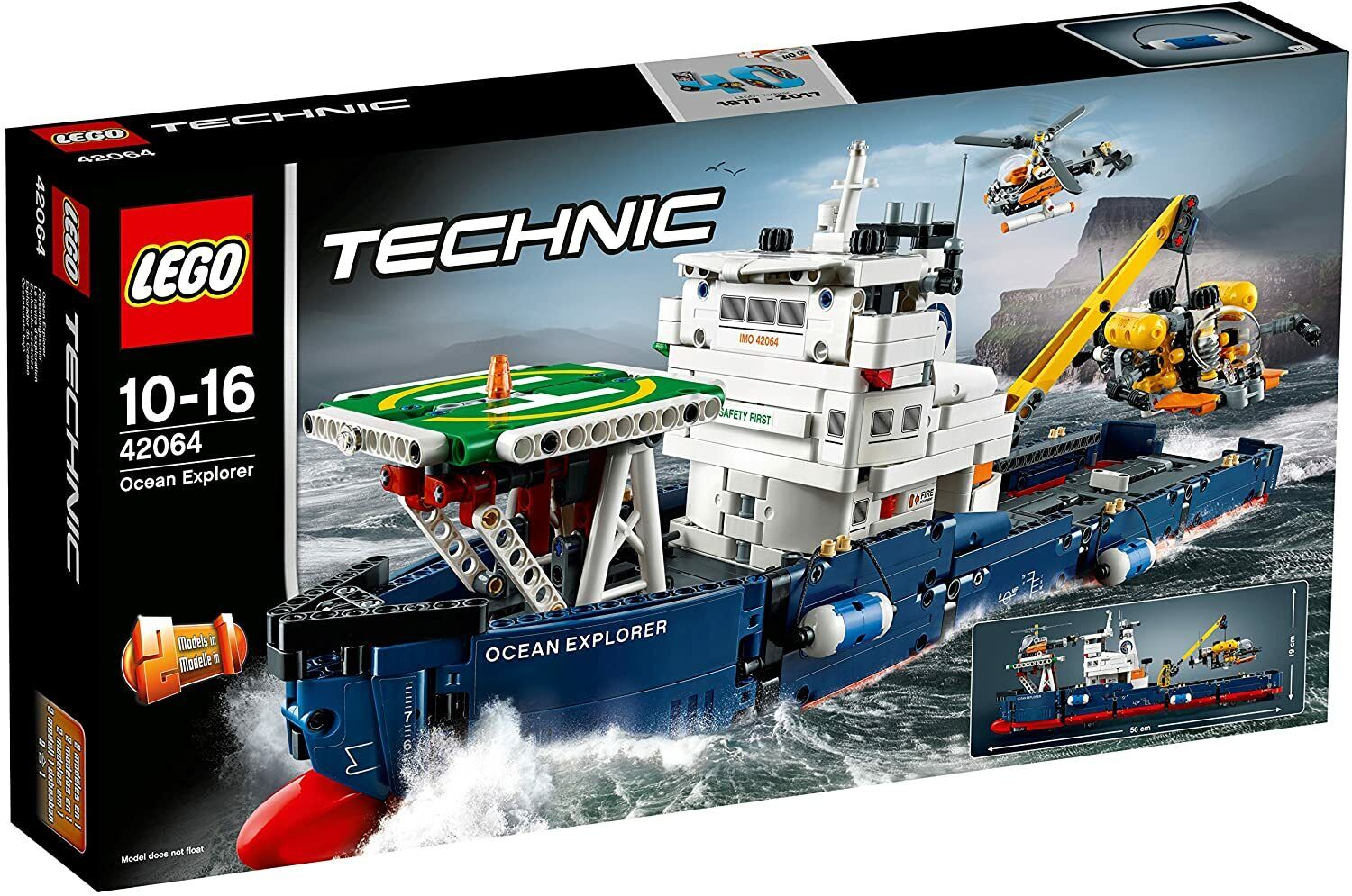 LEGO TECHNIC COSTRUZIONI  ESPLORATORE OCEANICO  FUORI PRODUZIONE ART  42064