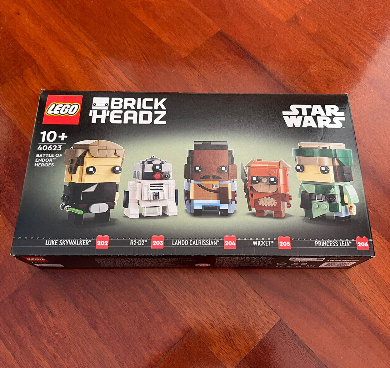 Lego 40623 BRICKHEADZ Star Wars Battle of Endor Heroes NEW Luke Leia R2D2 Lando