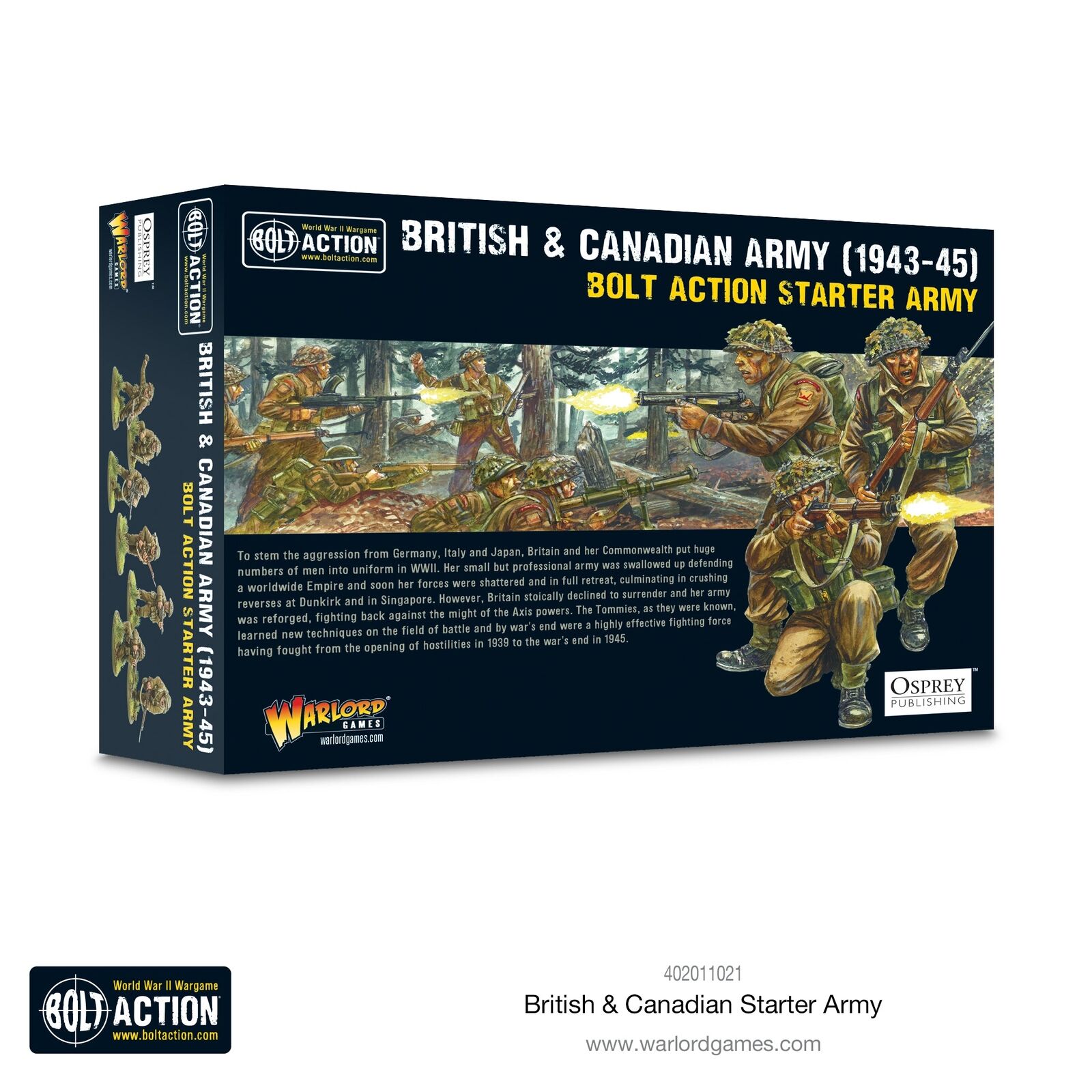 British & Canadian Army (1943-45) Starter Army by Warlord Games