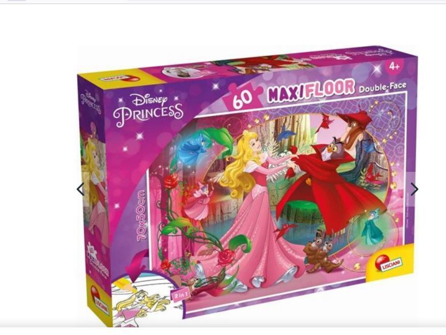 DISNEY PUZZLE DF MAXI FLOOR 60 AURORA BELLA ADDORMENTATA