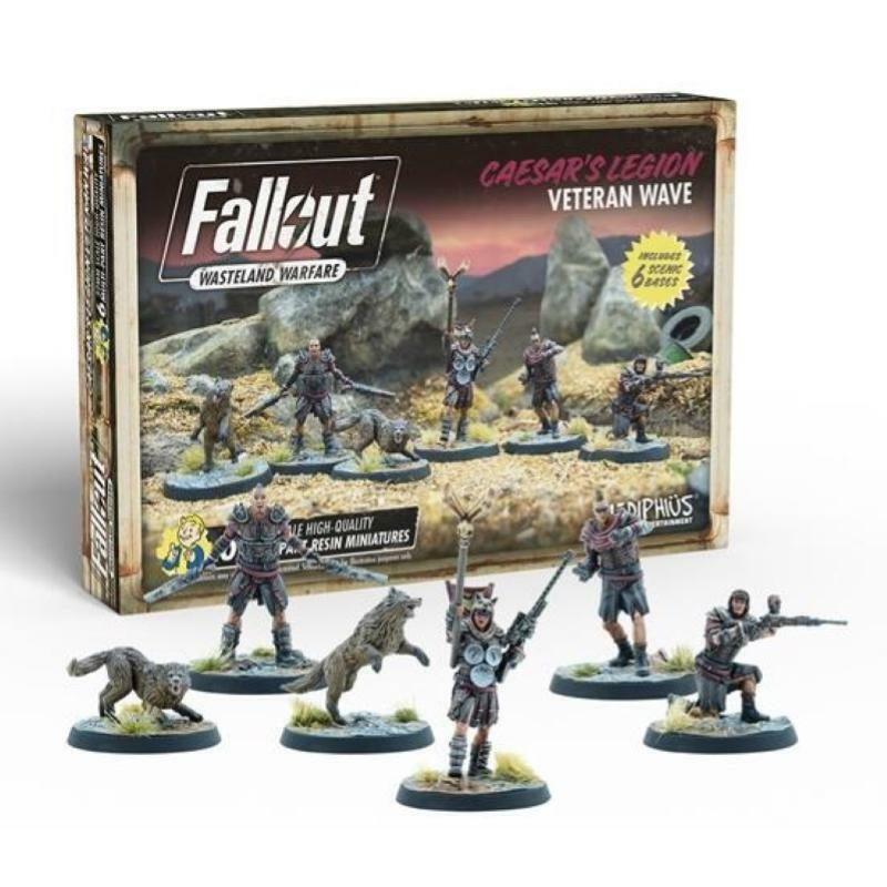 FALLOUT WASTELAND WARFARE New Vegas Caesars Legion Veterans MODIPHIUS