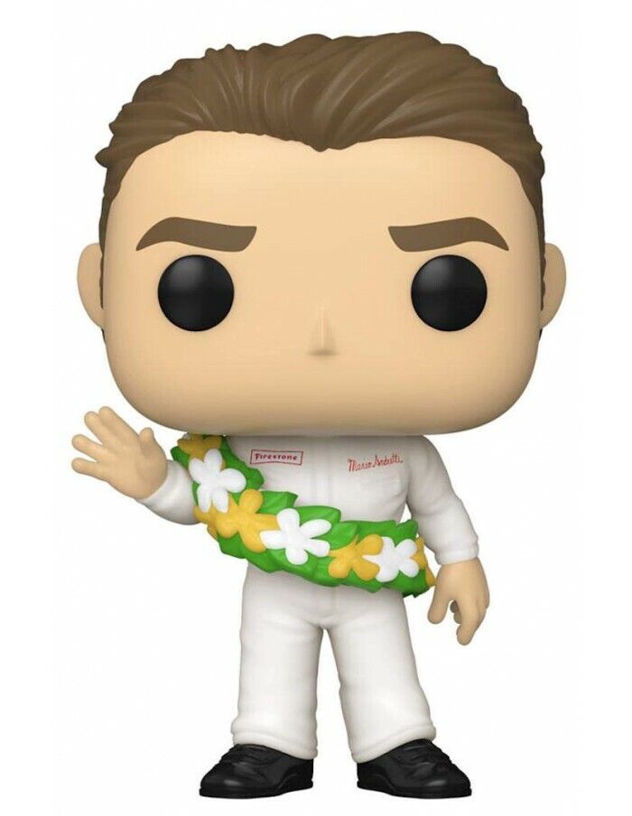 FUNKO POP SPORTS LEGENDS MARIO ANDRETTI NASCAR VINYL FIGURE NEW!