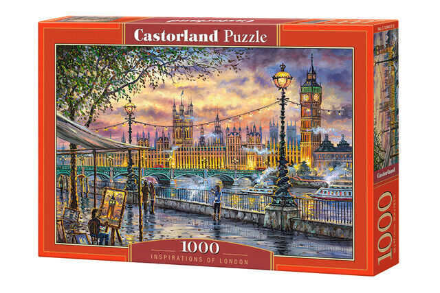 Puzzle 1000 elementów. Inspiracje z Londynu
