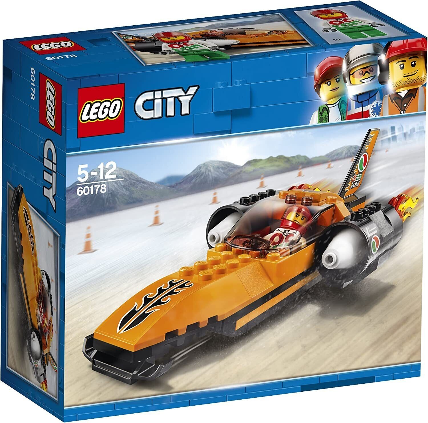 LEGO CITY BOLIDE DA RECORD  PEZZI 78   ETA' 5-12 60178