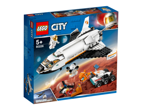 LEGO CITY FUORI PRODUZIONE SHUTTLE DI RICERCA SU MARTE 273 PEZZI ART 60226