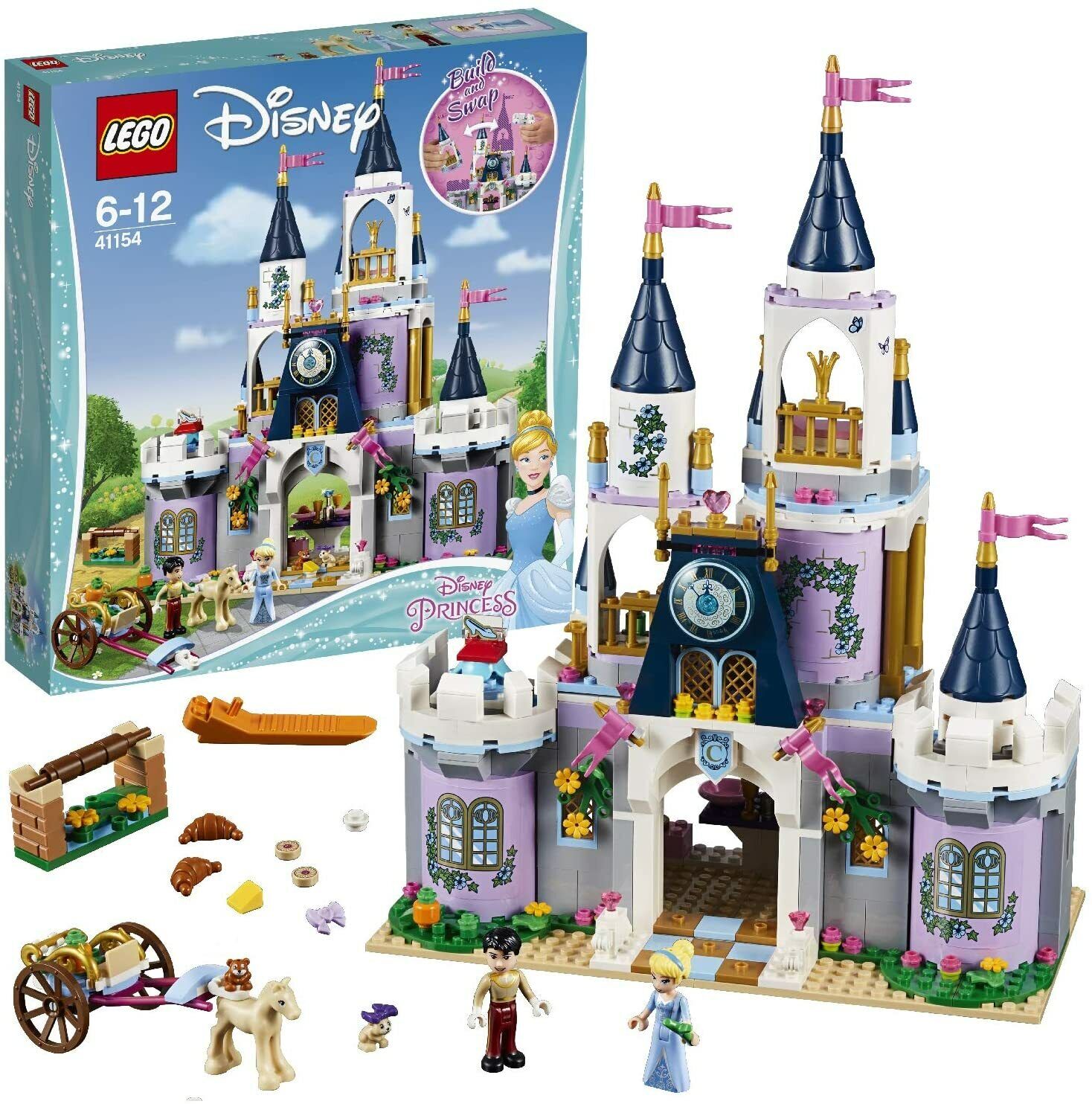 LEGO Disney Principessa Il Palazzo Delle Sogni Da Cenerentola 41154 / Bimba