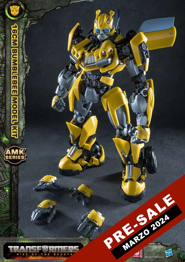 TRANSFORMERS RISE OF THE BEASTS BUMBLEBEE AMK MODEL KIT - YOLOPARK
