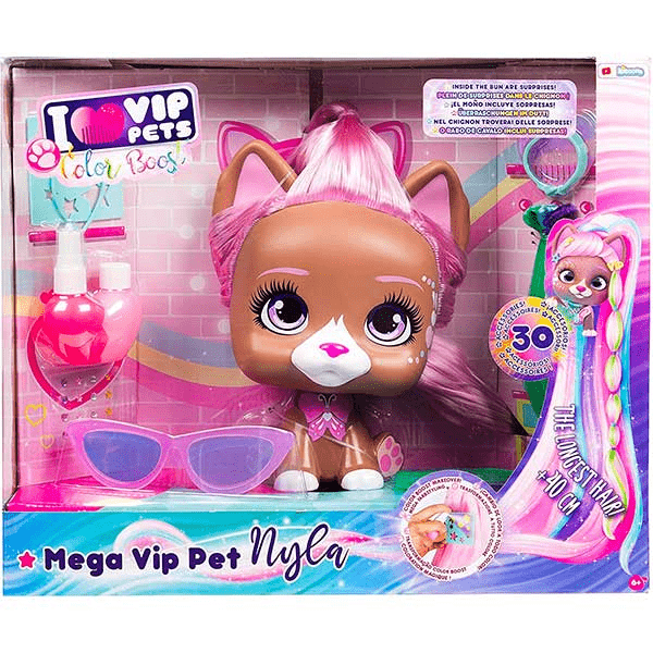 ANIMALI VIP – BUSTO MEGA VIP PET NYLA COLOR BOOST 711907 NUOVO