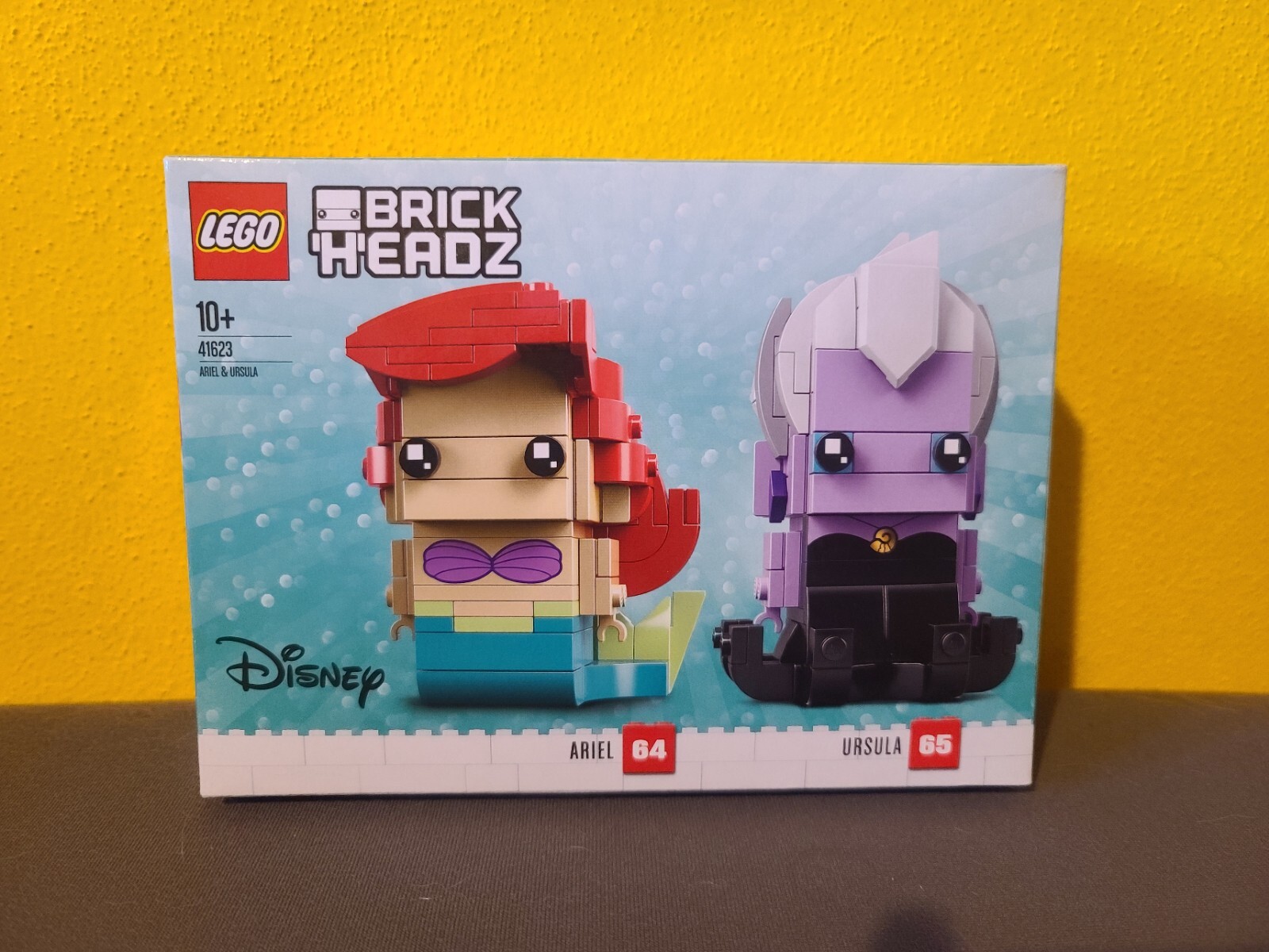 LEGO BRICKHEADZ 41623 - Ariel & Ursula - DISNEY -  2018 - Raro - #64 #65