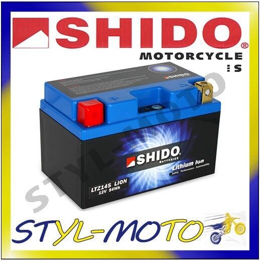 BATTERIA A LITIO SHIDO ( LTZ14S = YTZ14S ) KTM SM 990 R SUPERMOTO R 2013