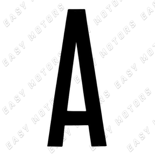 Spell-It caratteri alfanumerici adesivi 80x35 mm A