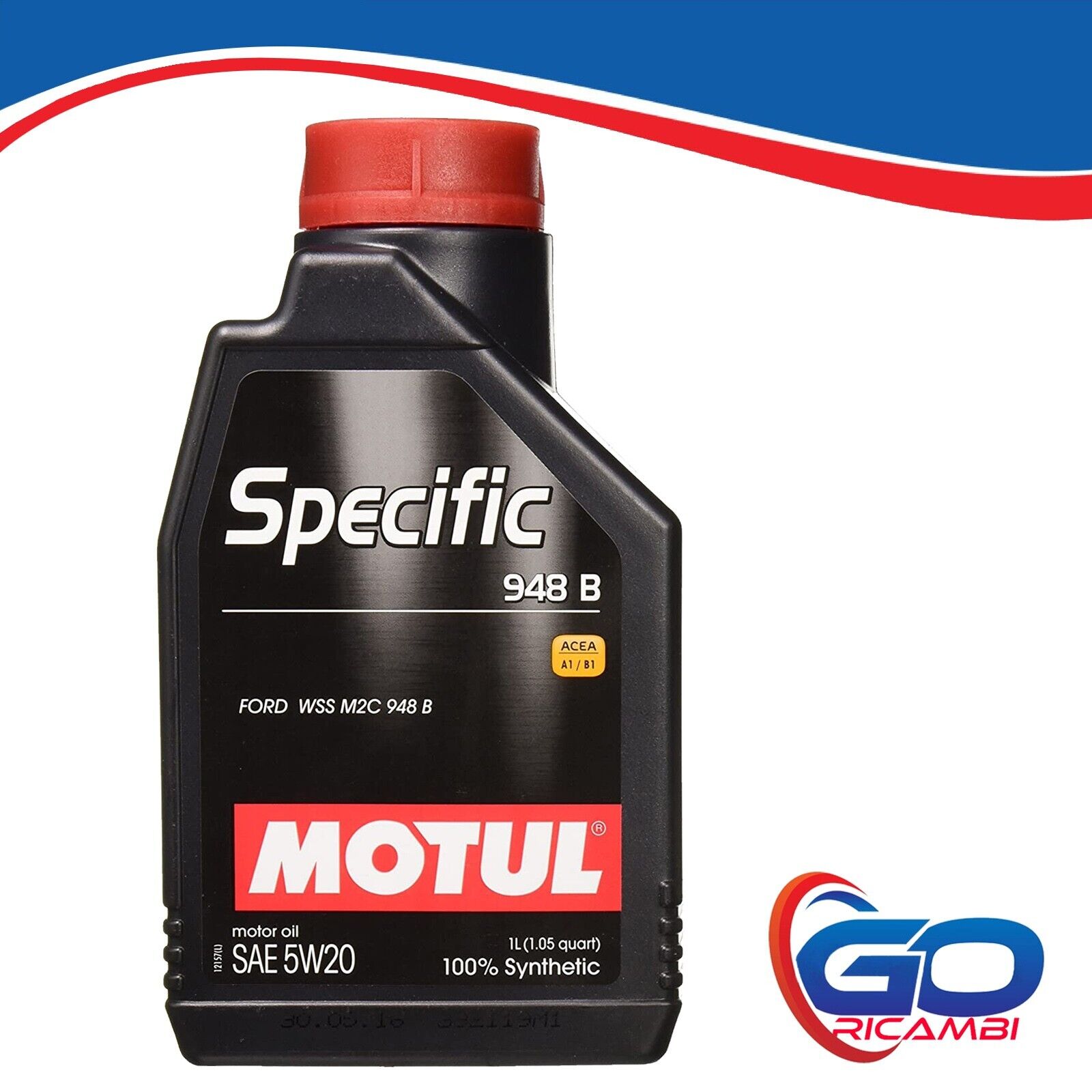 1L Olio Motore Motul Specific 948B 5W20 100% sintetico Acea C5 Jaguar Land Rover