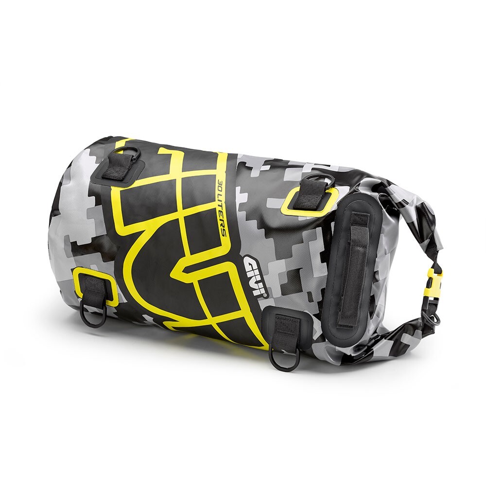 EA114CM GIVI BORSA DA SELLA WATERPROOF 30 LT EASY BAGNEW KAKI-GREY NEW