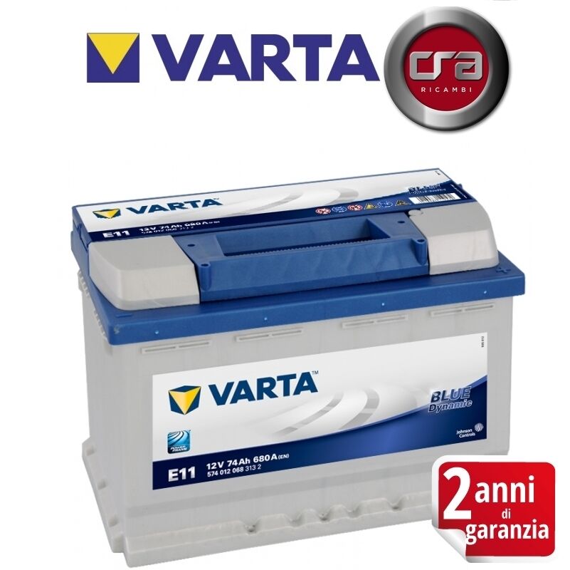 BATTERIA AUTO VARTA E11 74Ah 680A HYUNDAI i30 (GD) 1.4  74KW