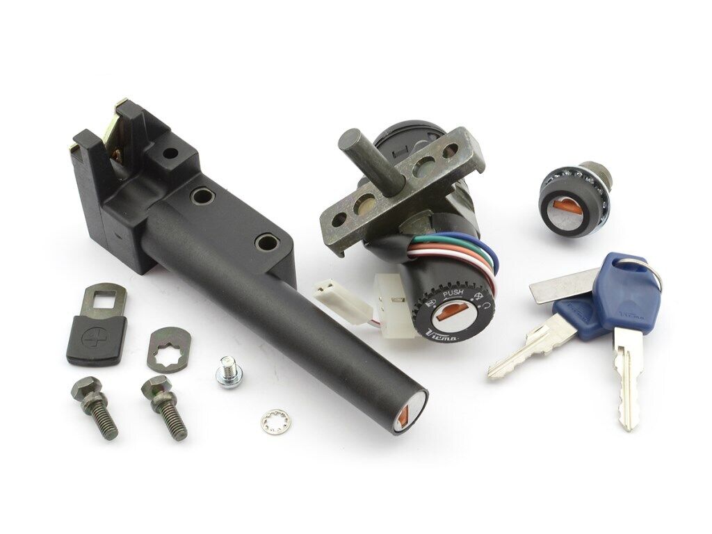 10489 - compatibile con APRILIA SR 50 WWW 50 1994-2001 SET SERRATURE CON CHIAVE