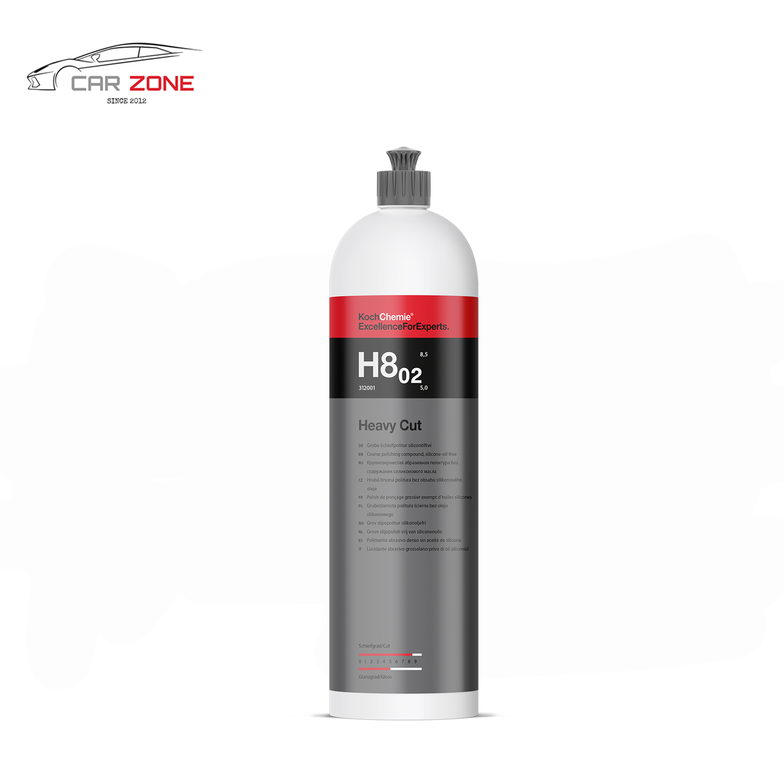 KOCH CHEMIE H8.02 Heavy Cut (250 ml) Lucido abrasivo a grana grossa